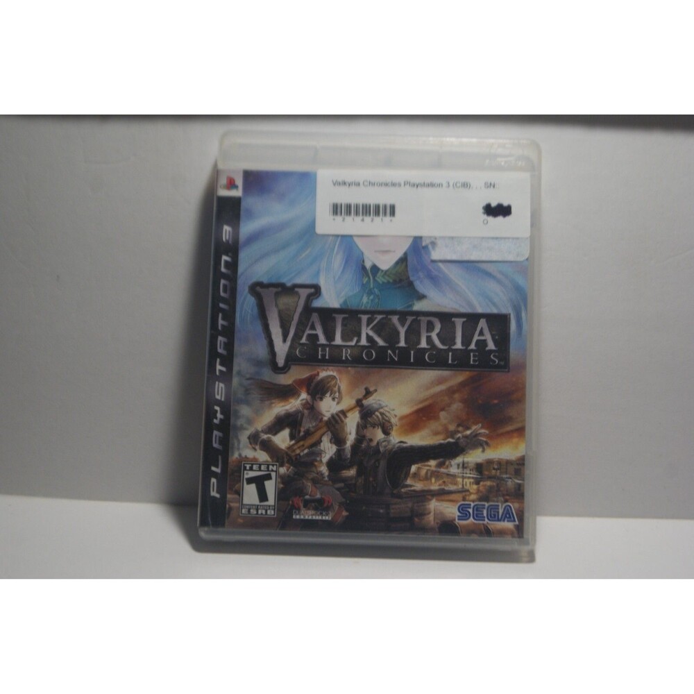 Valkyria Chronicles Ps3 2008 Action Adventure CIB
